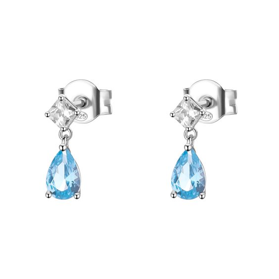 Orecchini Brosway Donna FANCY CLOUD LIGHT BLUE in Argento Cubic Zirconia FCL112 - FCL112